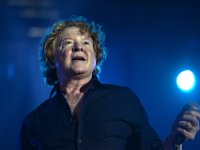 Leadsänger der Rockgruppe 'Simply Red' Mick Hucknall : #1A#, Burg Clam, Gruppe, Hucknall, Klam, Koenigsbild, Konzert, Königsbild, Leadsaenger, Leadsänger, Meierhofwiese, Mick, Musikgruppe, Musikveranstaltung, Rocksommer Clam, Simply Red, Sperken